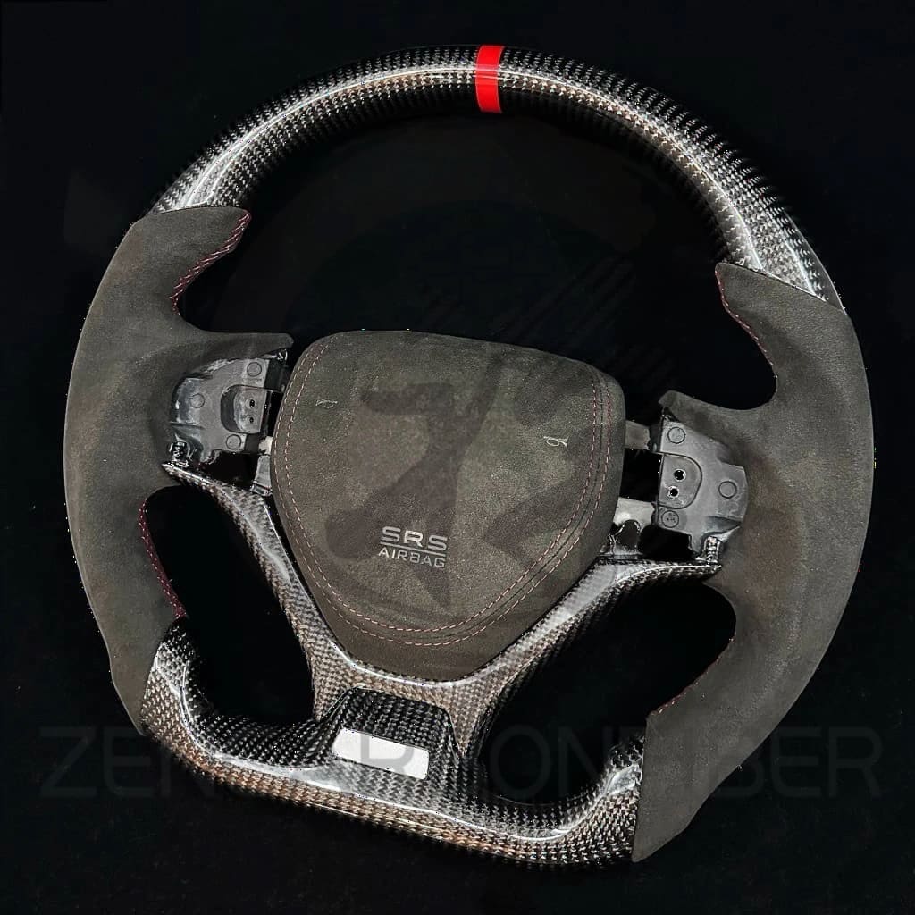 2012-2015 9th gen Honda Civic Carbon Fiber Steering Wheel - Steering Wheels