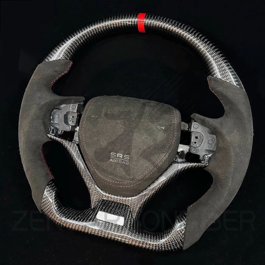2012-2015 9th gen Honda Civic Carbon Fiber Steering Wheel - Steering Wheels