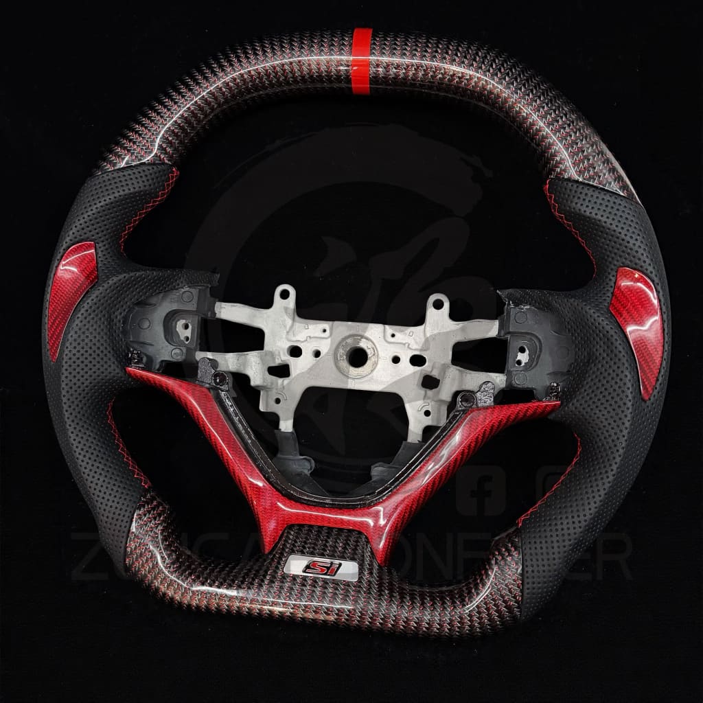 2012-2015 9th gen Honda Civic Carbon Fiber Steering Wheel Steering Wheels