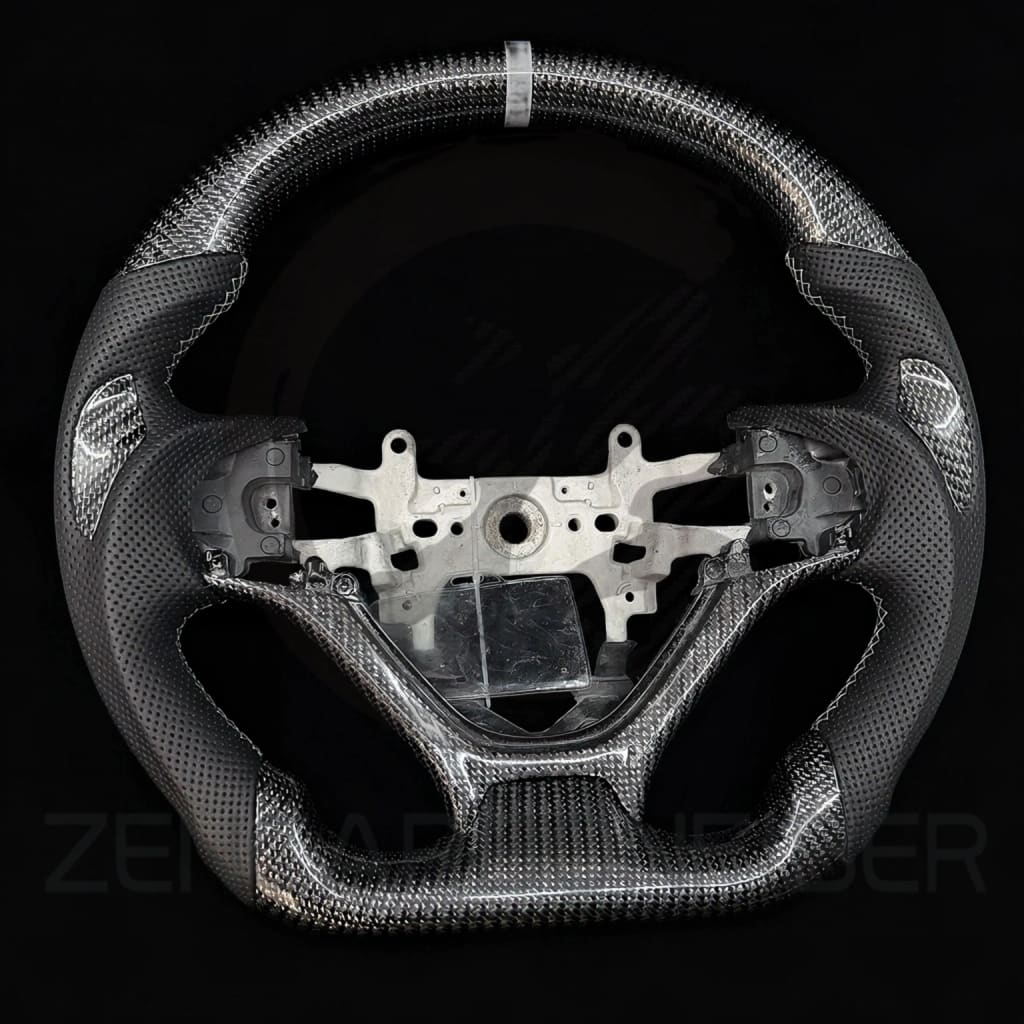 2012-2015 9th gen Honda Civic Carbon Fiber Steering Wheel - Steering Wheels