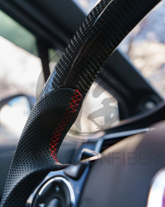 2012-2015 9Th Gen Honda Civic Carbon Fiber Steering Wheel Steering Wheel