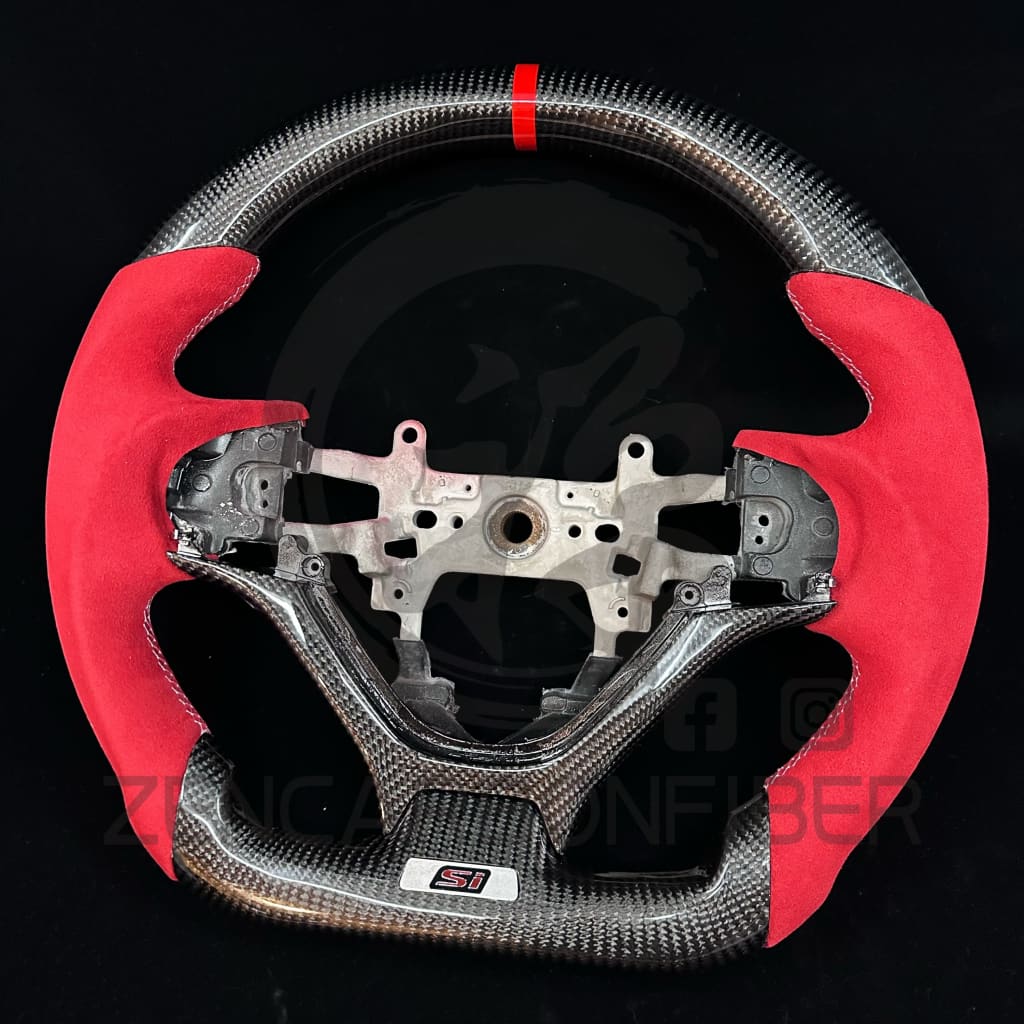 2012-2015 9Th Gen Honda Civic Carbon Fiber Steering Wheel Steering Wheel