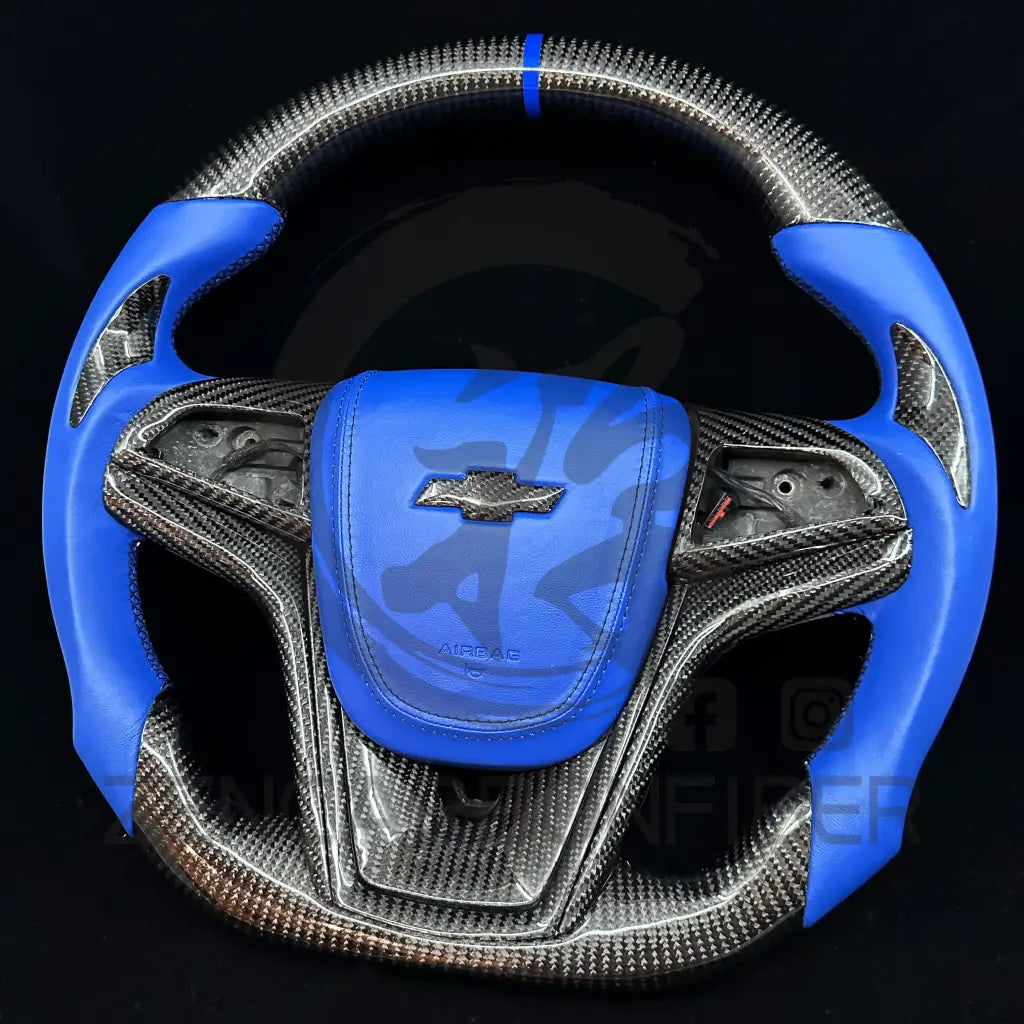 2012-2015 Chevrolet Camaro Carbon Fiber Steering Wheel