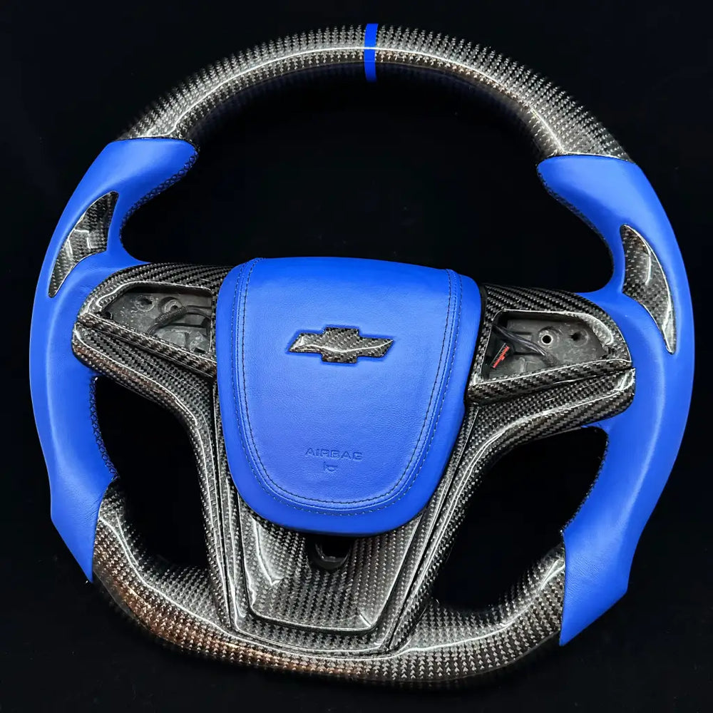 2012-2015 Chevrolet Camaro Carbon Fiber Steering Wheel