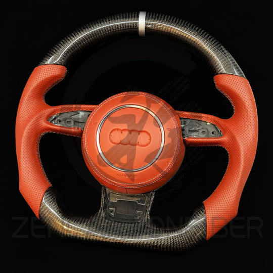 2012-2016 Audi B8.5/8V A3/S3/RS3 A4/S4/RS4 A5/S5/RS5 Carbon Fiber Steering Wheel - Steering Wheels