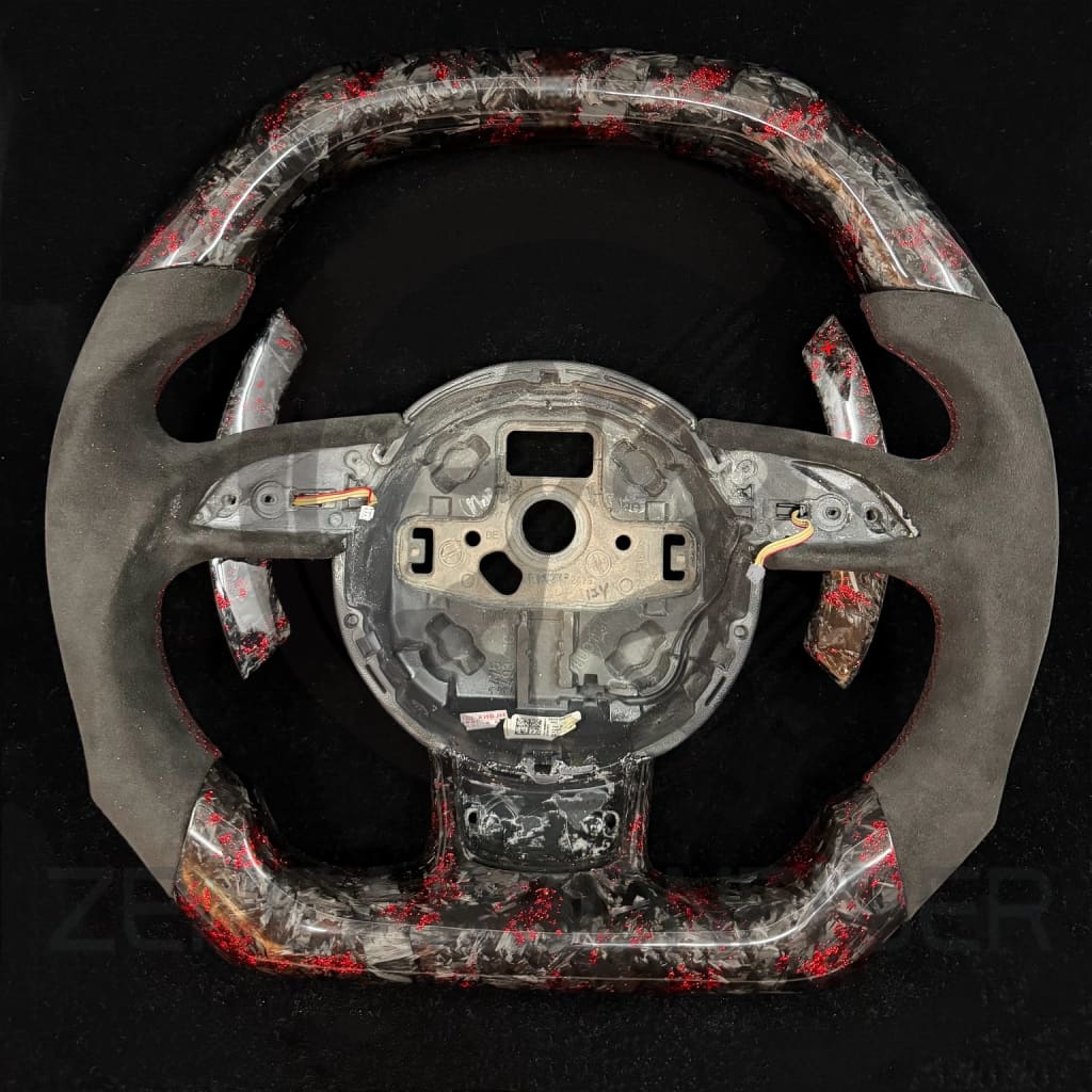 2012-2016 Audi B8.5 A/S/RS 3/4/5/6/7 Carbon Fiber Steering Wheel Steering Wheels
