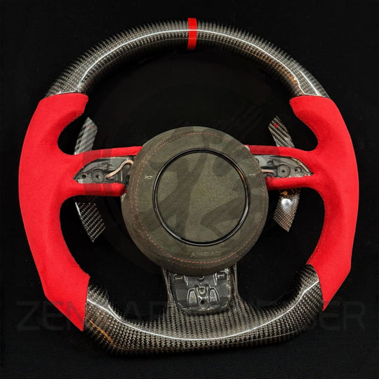 2012-2016 Audi B8.5/8V A3/S3/RS3 A4/S4/RS4 A5/S5/RS5 Carbon Fiber Steering Wheel - Steering Wheels