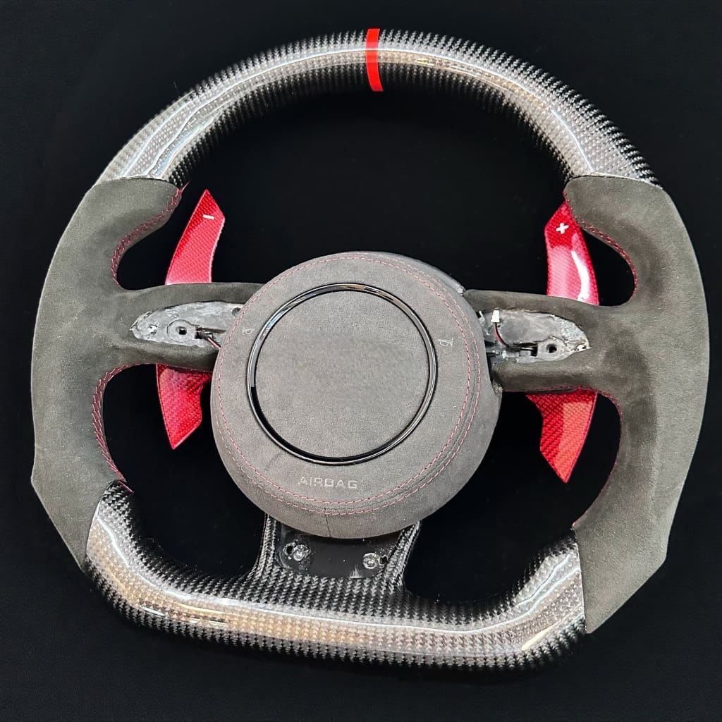 2012-2016 Audi B8.5/8V A3/S3/RS3 A4/S4/RS4 A5/S5/RS5 Carbon Fiber Steering Wheel - Steering Wheels