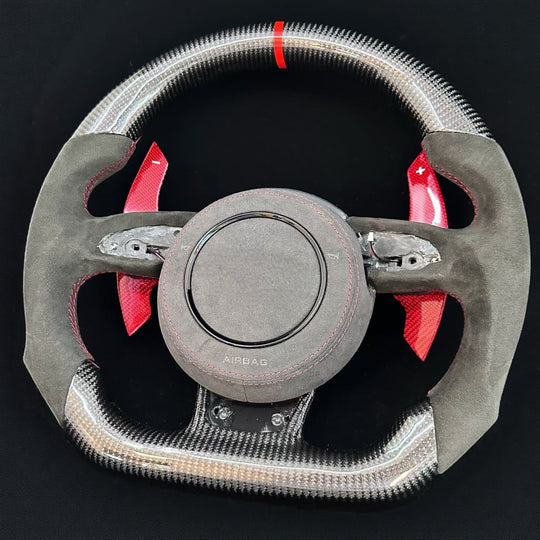 2012-2016 Audi B8.5/8V A3/S3/RS3 A4/S4/RS4 A5/S5/RS5 Carbon Fiber Steering Wheel - Steering Wheels