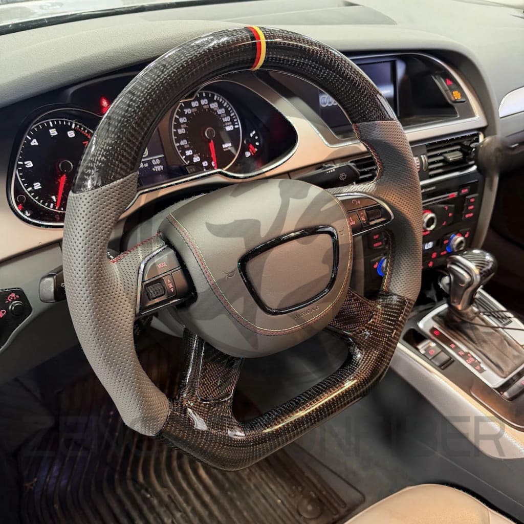 2012-2016 Audi B8.5/8V A3/S3/RS3 A4/S4/RS4 A5/S5/RS5 Carbon Fiber Steering Wheel - Steering Wheels