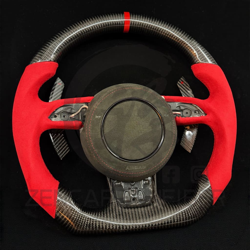 2012-2016 Audi B8.5/8V A3/S3/RS3 A4/S4/RS4 A5/S5/RS5 Carbon Fiber Steering Wheel - Steering Wheels
