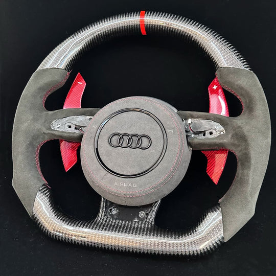 2012-2016 Audi B8.5 A/S/Rs 3/4/5/6/7 Carbon Fiber Steering Wheel Steering Wheel