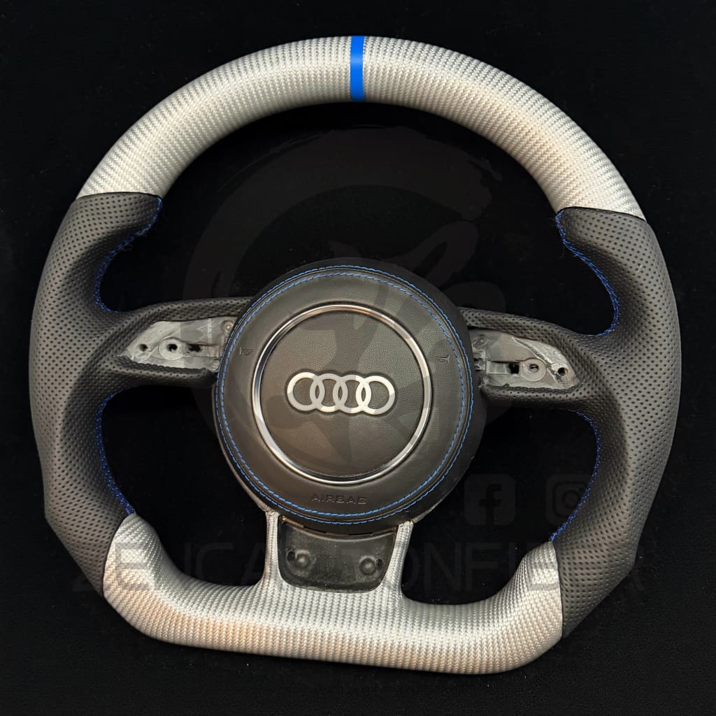 2012-2016 Audi B8.5 A/S/RS 3/4/5/6/7/8 Carbon Fiber Steering Wheel Steering Wheels