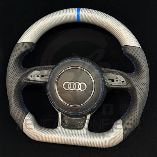 2012-2016 Audi B8.5 A/S/RS 3/4/5/6/7/8 Carbon Fiber Steering Wheel Steering Wheels