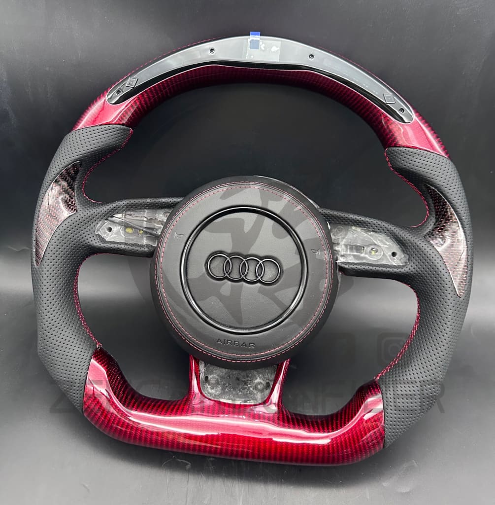 2012-2016 Audi B8.5 A/S/Rs 3/4/5/6/7 Carbon Fiber Steering Wheel Steering Wheel