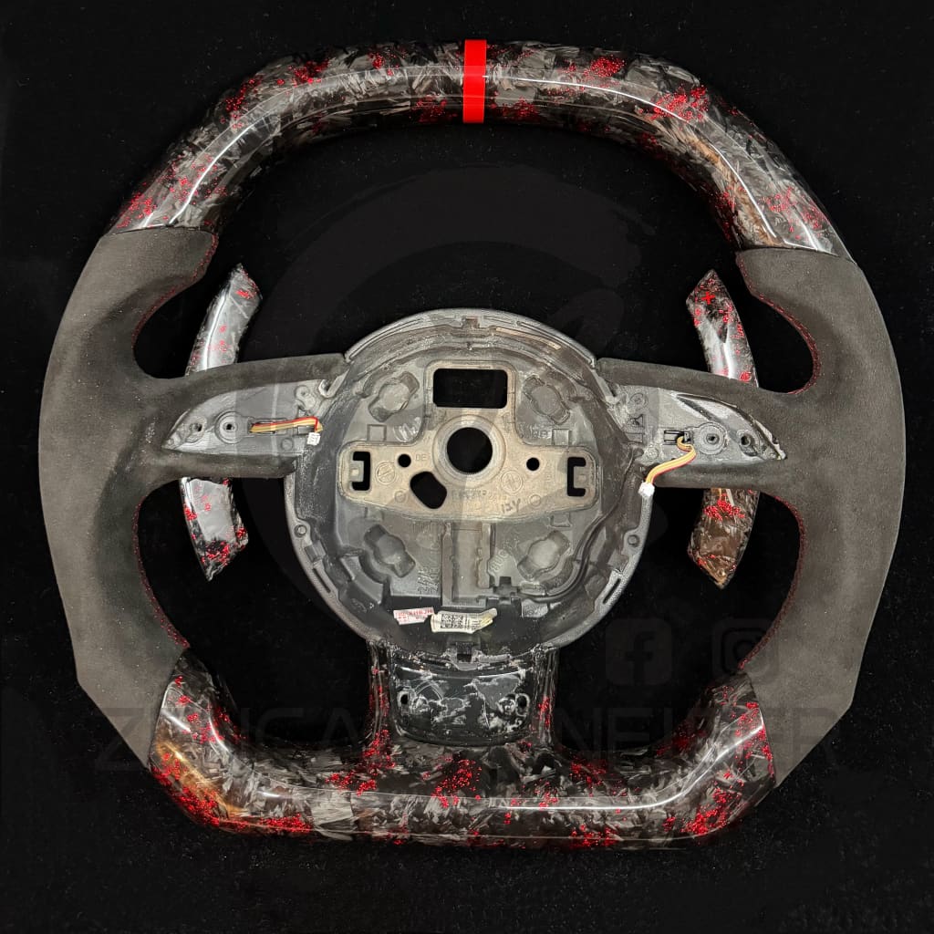 2012-2016 Audi B8.5 A/S/RS 3/4/5/6/7 Carbon Fiber Steering Wheel Steering Wheels