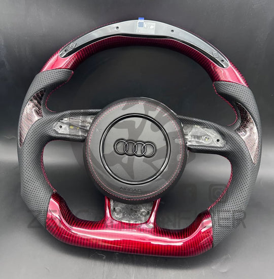 2012-2016 Audi B8.5 A/S/Rs 3/4/5/6/7 Carbon Fiber Steering Wheel Steering Wheel