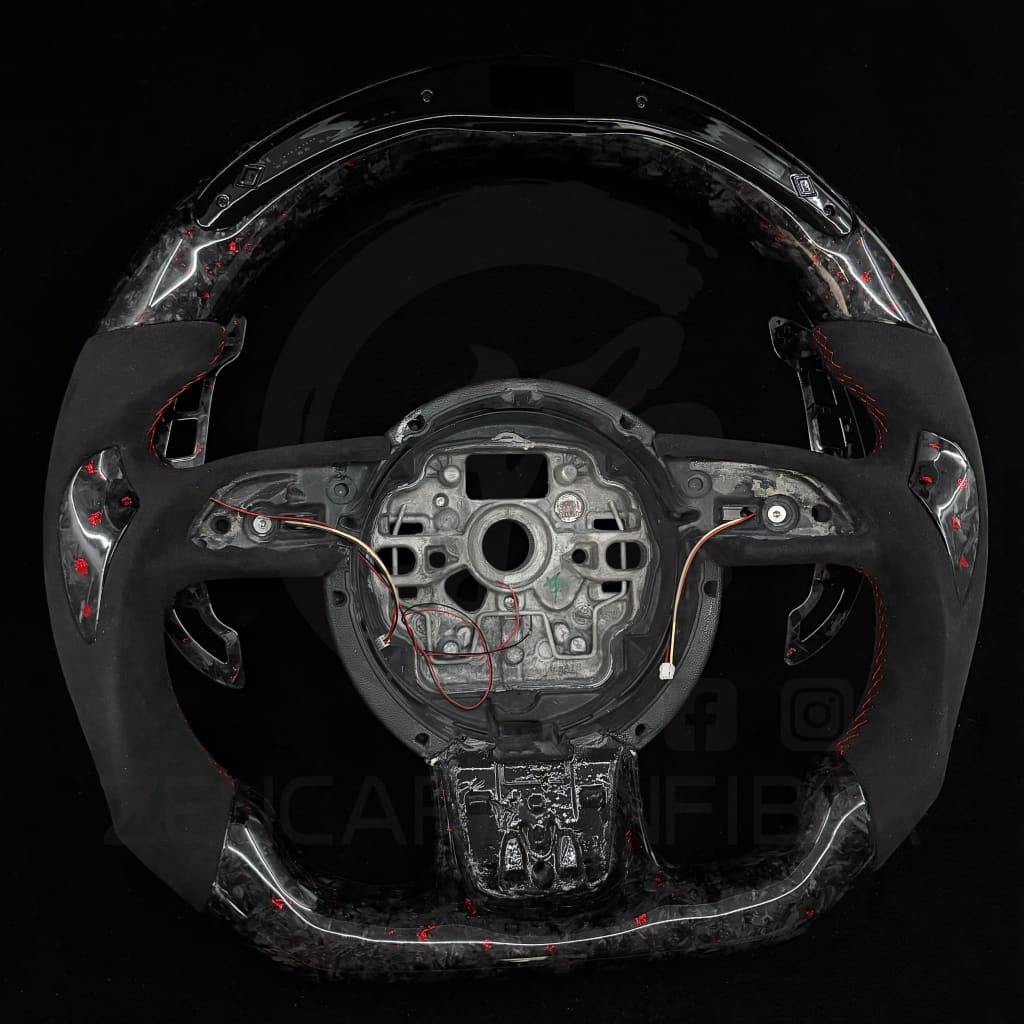 2012-2016 Audi B8.5 A3/S3/RS3 A4/S4/RS4 A5/S5/RS5 Carbon Fiber Steering Wheel - Steering Wheels