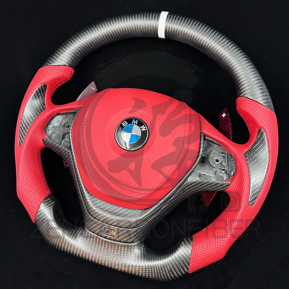 2012-2018 BMW F30/F32 3/4-series Carbon Fiber Steering Wheel Steering Wheels