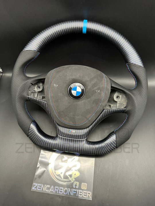 2012-2019 Bmw F30/F32 3/4-Series Carbon Fiber Steering Wheel