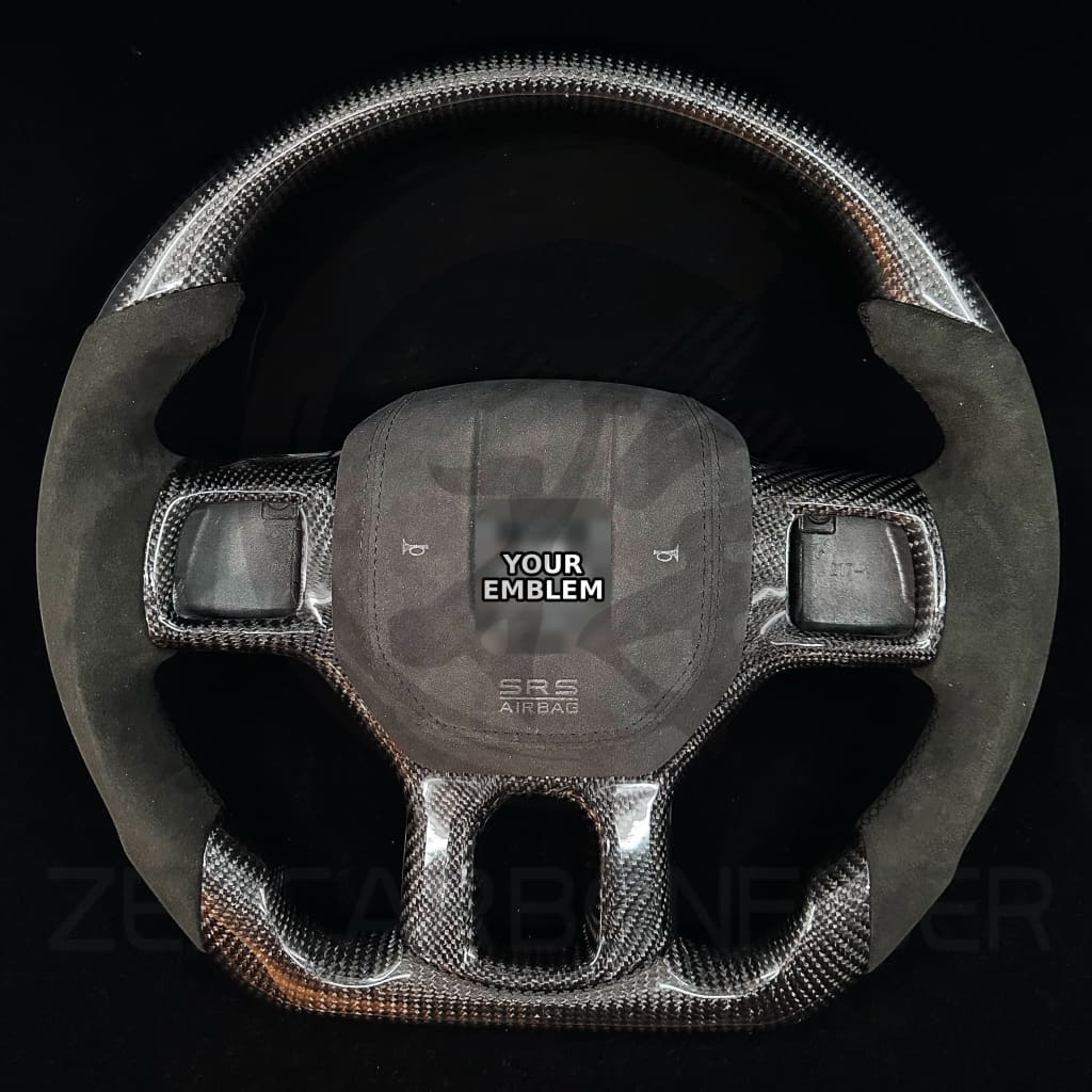 2012-2018 Dodge RAM Carbon Fiber Steering Wheel - Steering Wheels
