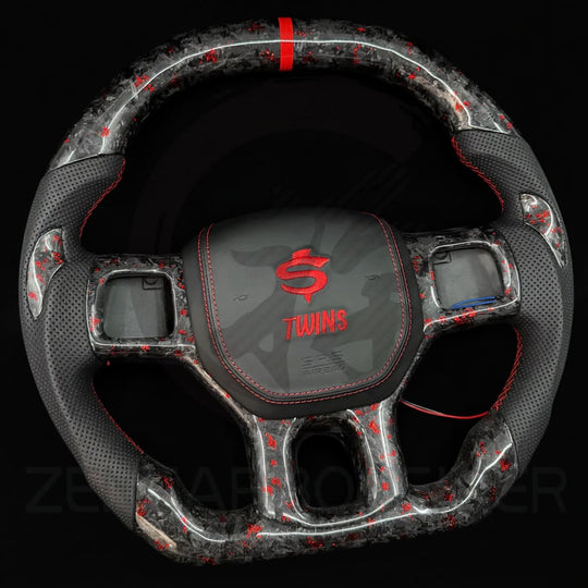 2012-2018 Dodge RAM Carbon Fiber Steering Wheel - Steering Wheels