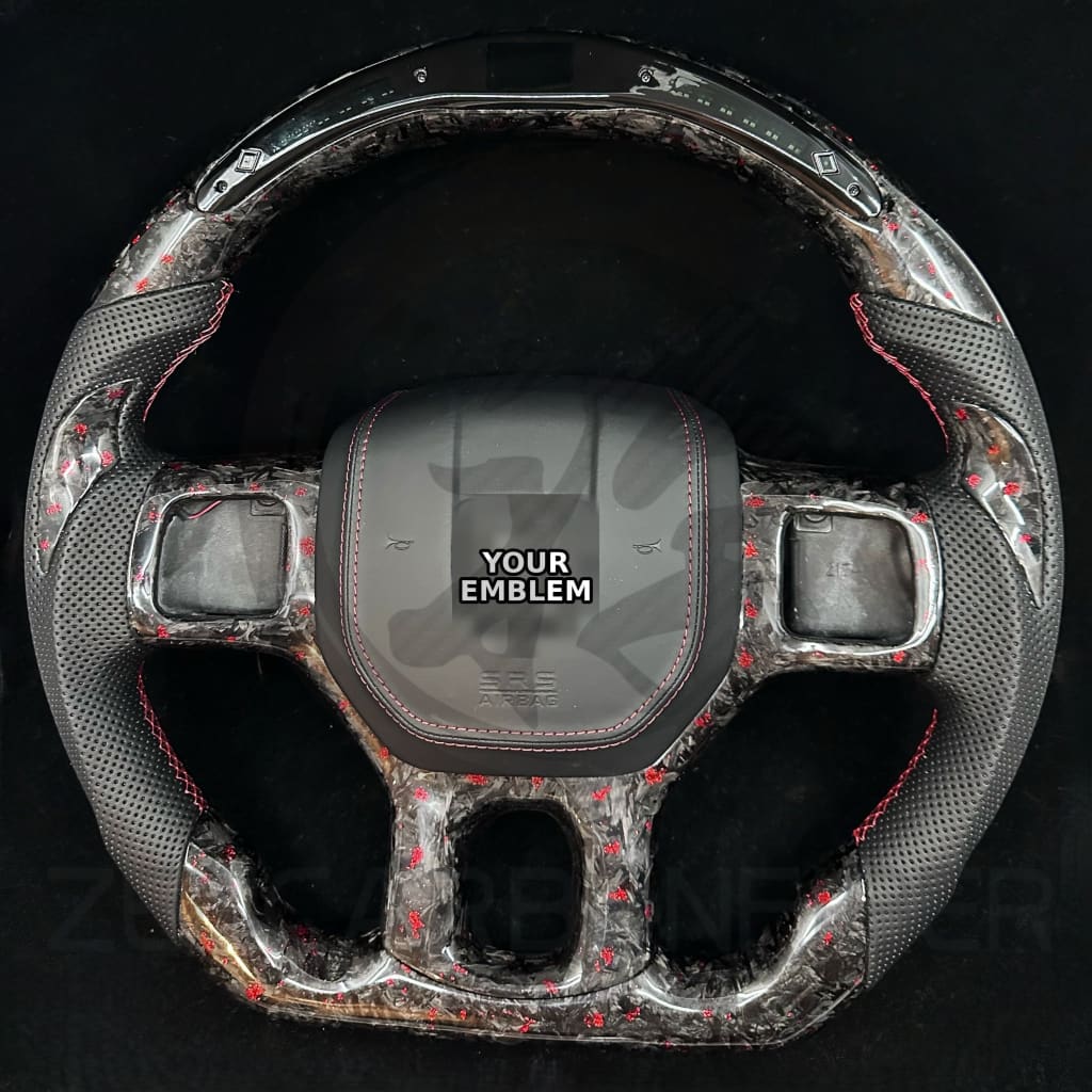 2012-2018 Dodge RAM Carbon Fiber Steering Wheel - Steering Wheels