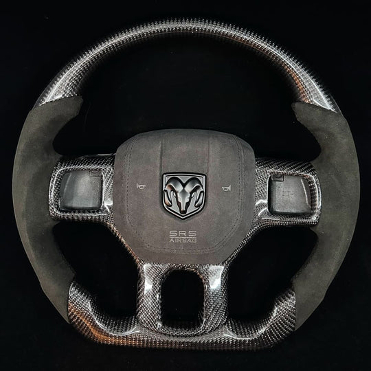 2012-2018 Dodge RAM Carbon Fiber Steering Wheel Steering Wheels
