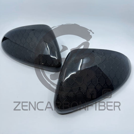 2015-2021 Volkswagen/VW Golf MK7 GTI/R/Jetta GLI Carbon Fiber Mirror Caps Replacements Honeycomb carbon fiber / Golf