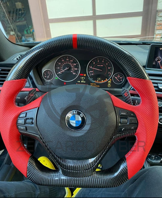 2012-2019 Bmw F30/F32 3/4-Series Carbon Fiber Steering Wheel Steering Wheel