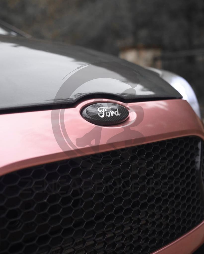2012+ Ford Focus Carbon Fiber Emblems Overlay(Set Of 3) Focus Parts