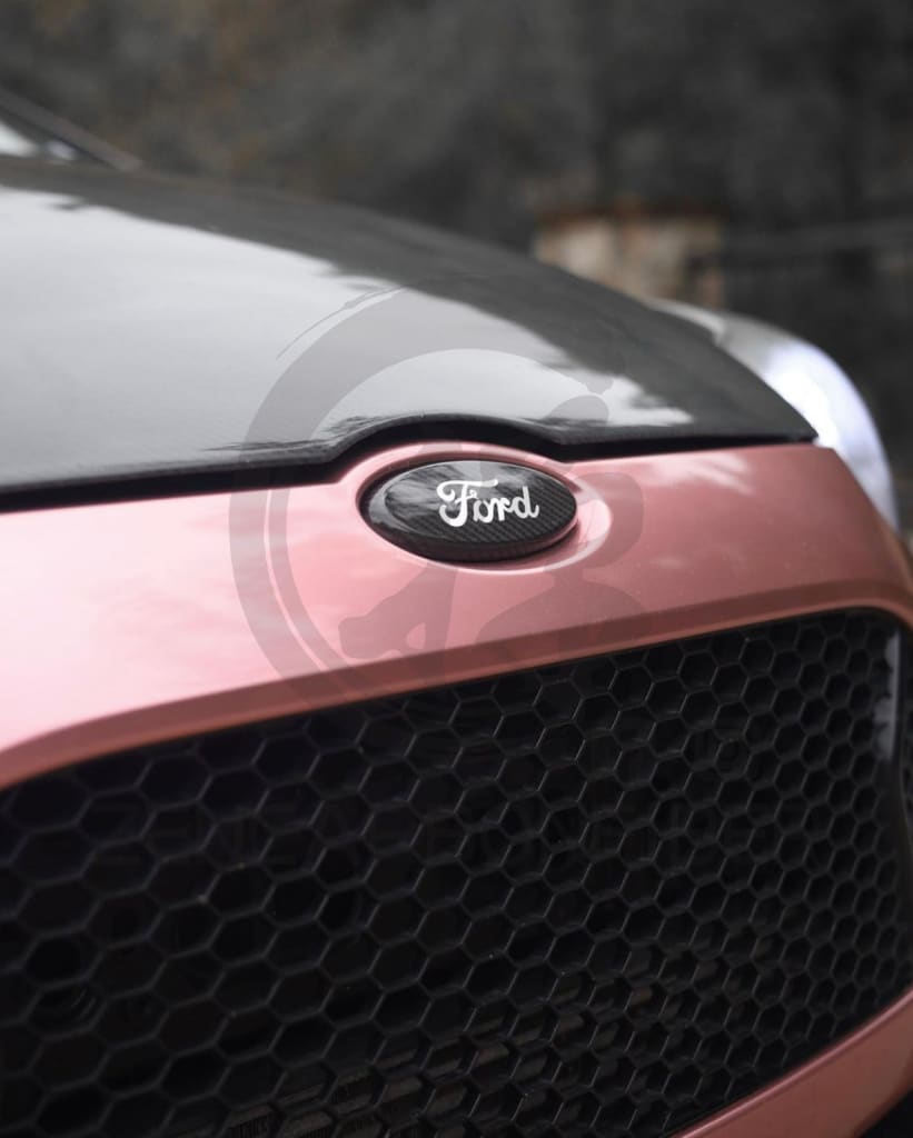 2012+ Ford Focus Carbon Fiber Emblems Overlay(Set Of 3) Focus Parts