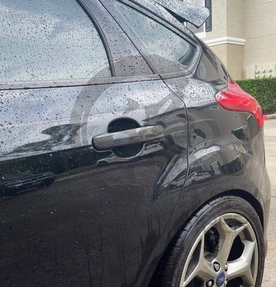 2012 + Ford Focus Carbon Fiber Exterior Door Handle Covers Focus Parts
