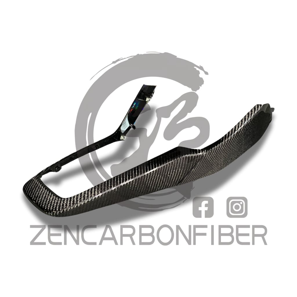 2012 + Ford Focus Carbon Fiber Shifter Bezel/ Center Counsle Trim Replacement Focus Parts