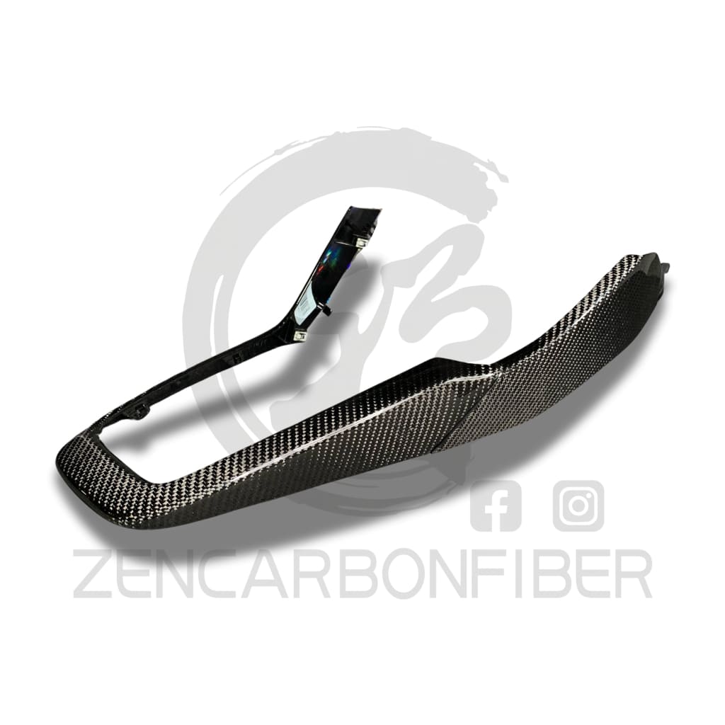 2012 + Ford Focus Carbon Fiber Shifter Bezel/ Center Counsle Trim Replacement Focus Parts