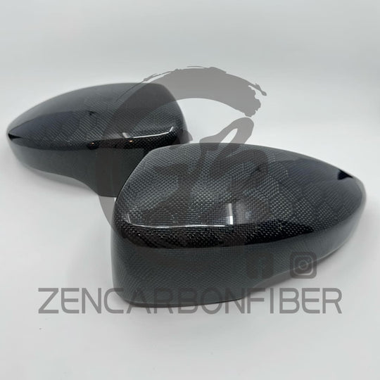 2012 + Ford Focus ST/RS Carbon Fiber Mirror Caps Replacement Honeycomb carbon fiber focus parts