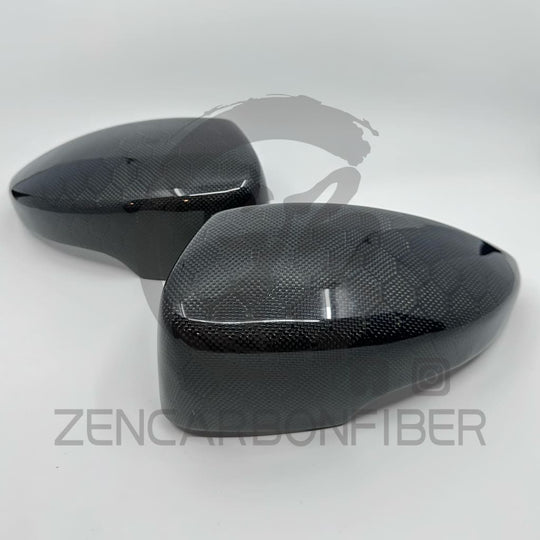 2012 + Ford Focus ST/RS Carbon Fiber Mirror Caps Replacement Honeycomb carbon fiber focus parts