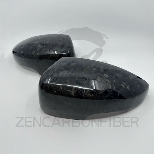 2012 + Ford Focus ST/RS Carbon Fiber Mirror Caps Replacement Forged carbon fiber focus parts