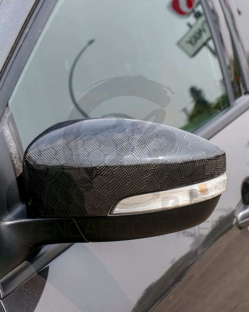 2012 + Ford Focus ST/RS Carbon Fiber Mirror Caps Replacement Honeycomb carbon fiber focus parts
