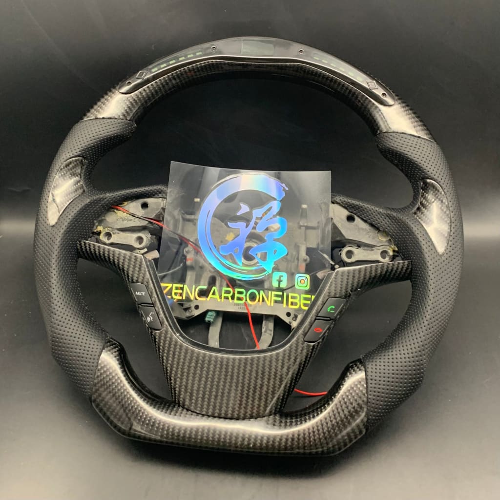 2013-2016 Hyundai Genesis Couple Bk2 Carbon Fiber Steering Wheel