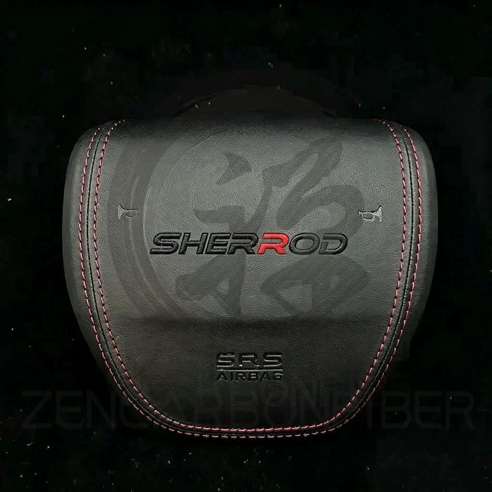 Custom Airbag Cover for 2013-2017 9th Gen Honda Accord - airbag cover