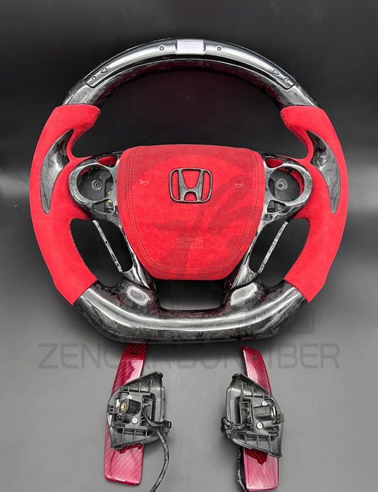 2013-2017 Honda 9Th Gen Accord Carbon Fiber Steering Wheel Steering Wheel