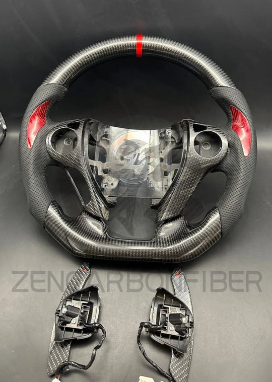 2013-2017 Honda 9Th Gen Accord Carbon Fiber Steering Wheel