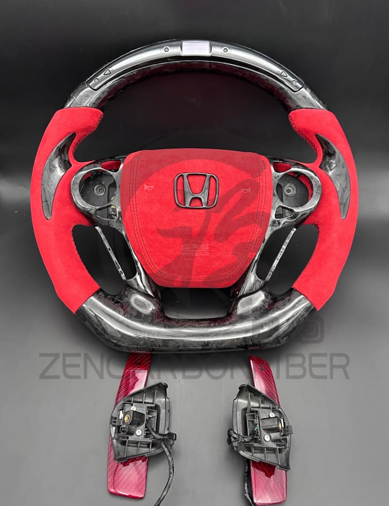 2013-2017 Honda 9Th Gen Accord Carbon Fiber Steering Wheel Steering Wheel
