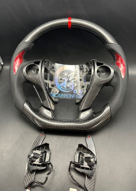 2013-2017 Honda 9Th Gen Accord Carbon Fiber Steering Wheel