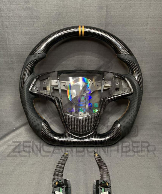 2013-2019 Cadillac ATS/CTS Carbon Fiber Steering Wheel - Steering Wheels
