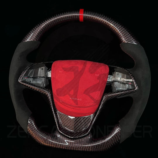2013-2019 Cadillac ATS/CTS Carbon Fiber Steering Wheel - Steering Wheels