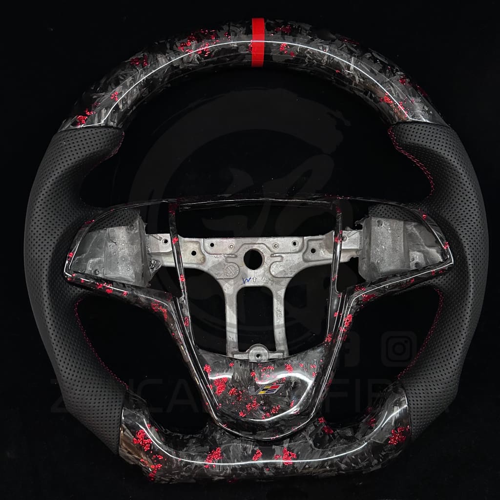 2013-2019 Cadillac ATS/CTS Carbon Fiber Steering Wheel Steering Wheels