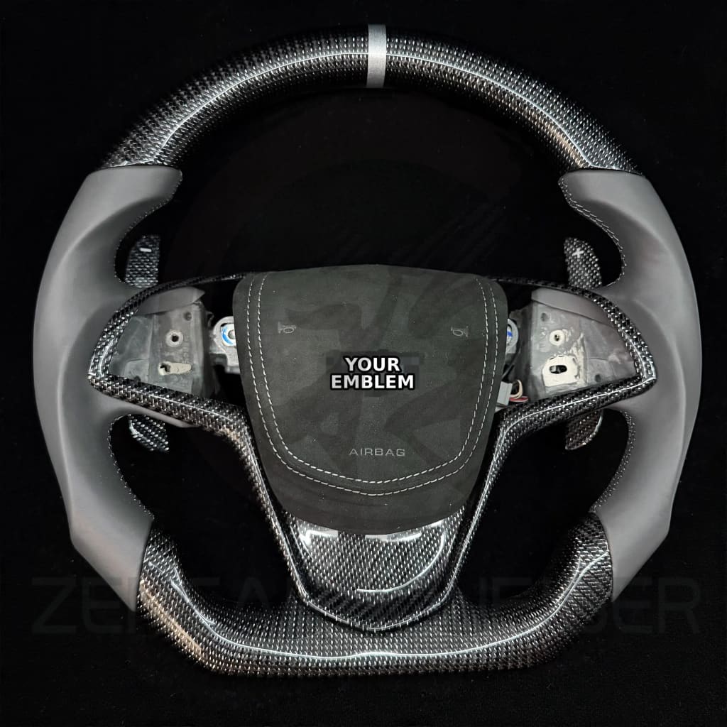 2013-2019 Cadillac ATS/CTS Carbon Fiber Steering Wheel - Steering Wheels