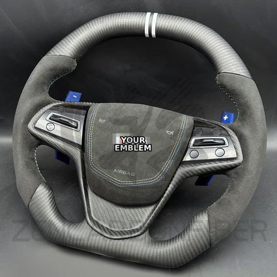 2013-2019 Cadillac ATS/CTS Carbon Fiber Steering Wheel - Steering Wheels